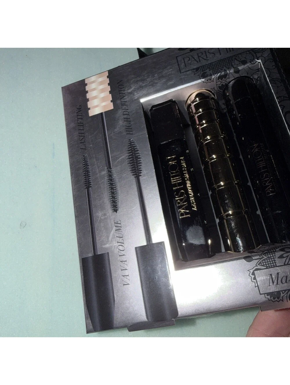 Paris Hilton Mascara Trio - Lengthening / Volumizing /Curling - Set Brand New
